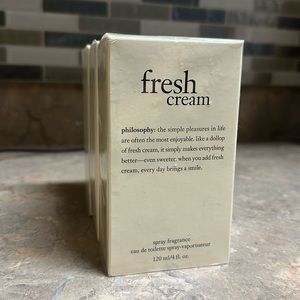 Philosophy Fresh Cream 4oz spray fragrance SEALED IN PACKAGING